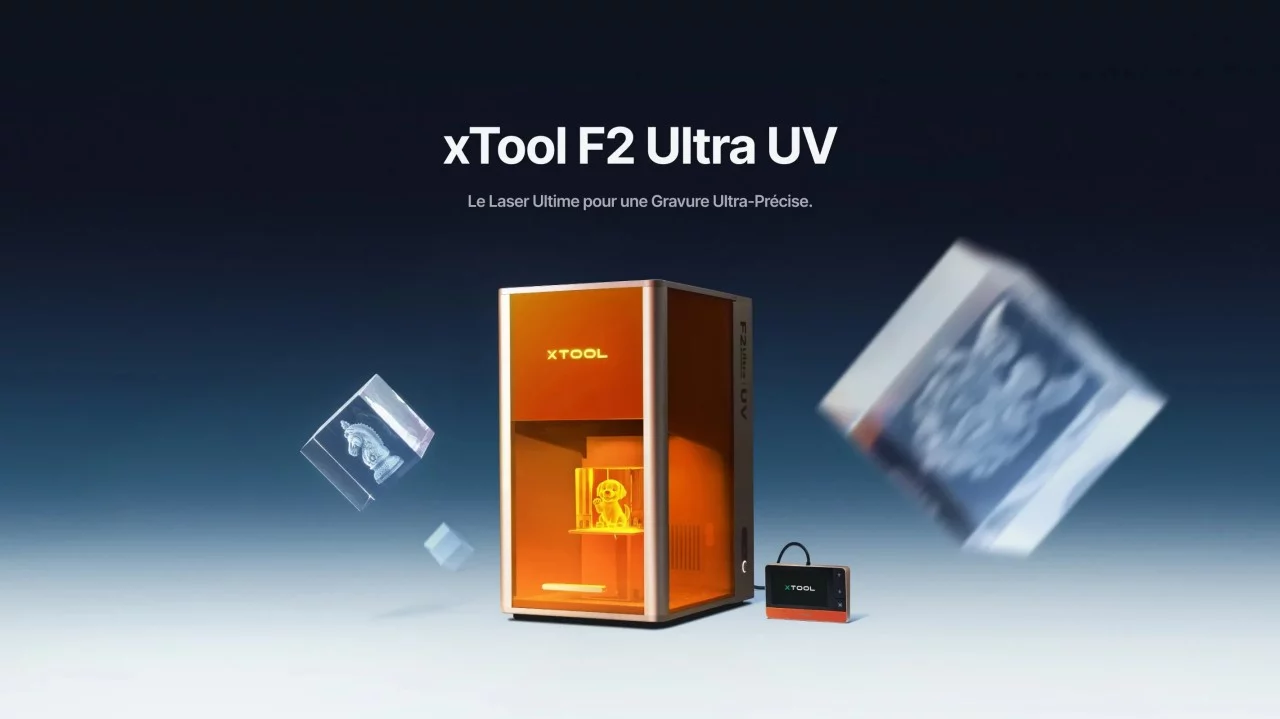 You are currently viewing xTool F2 Ultra UV : la gravure laser à froid !