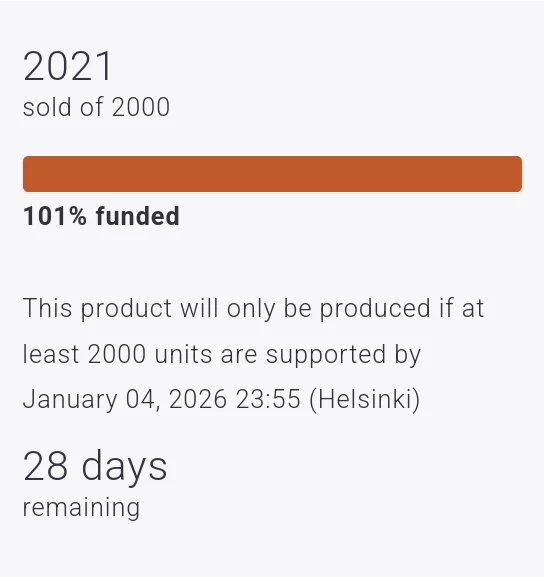 Compteur précommandes Jolla Phone 2026