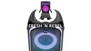 Lire la suite à propos de l’article Fresh&rsquo;n Rebel Party Loud L : l&rsquo;enceinte de fête puissante et mobile