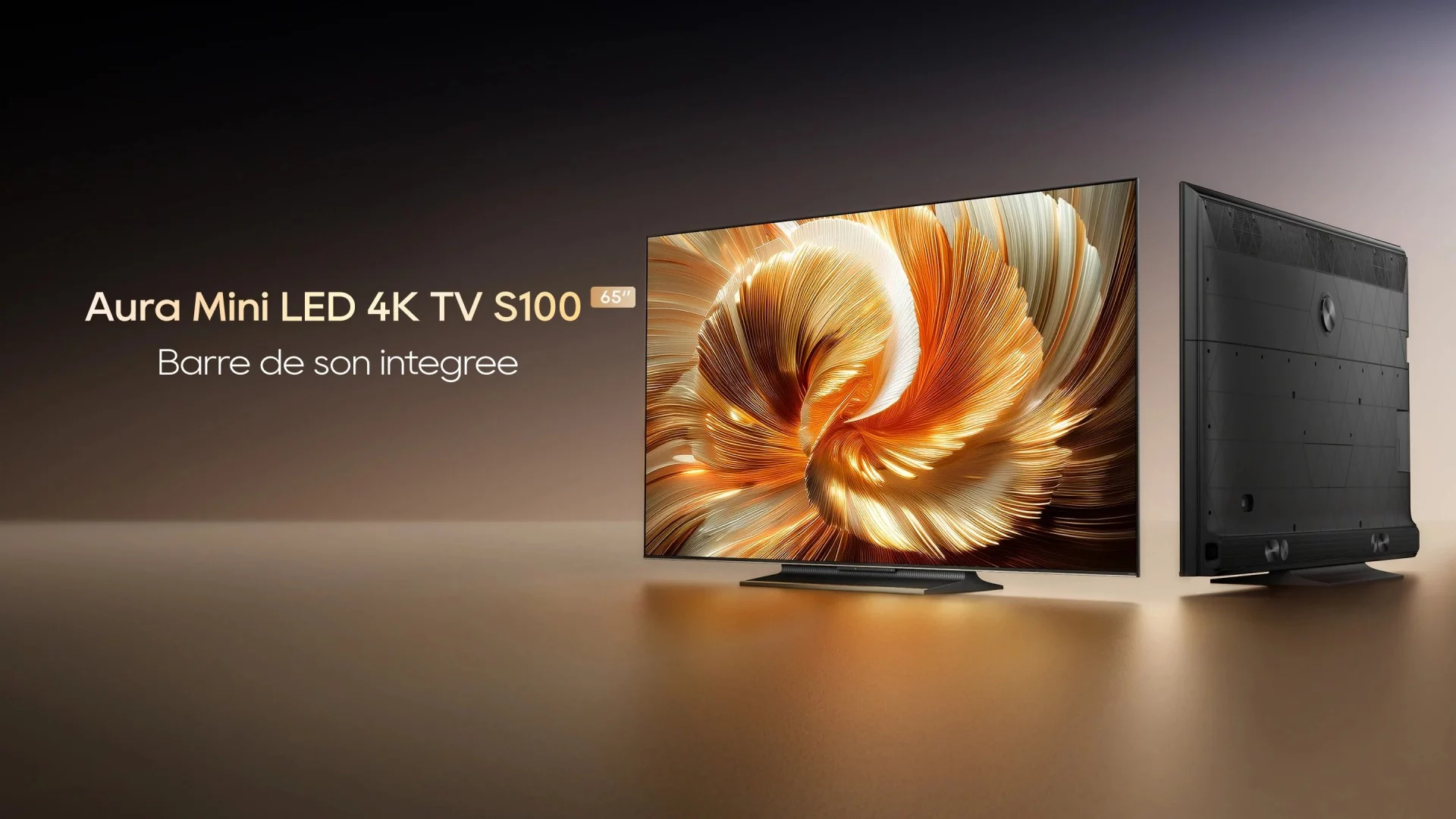 Lire la suite à propos de l’article Dreame TV S100 : 4K mini-LED 144 Hz et barre de son 4.1.2 intégrée