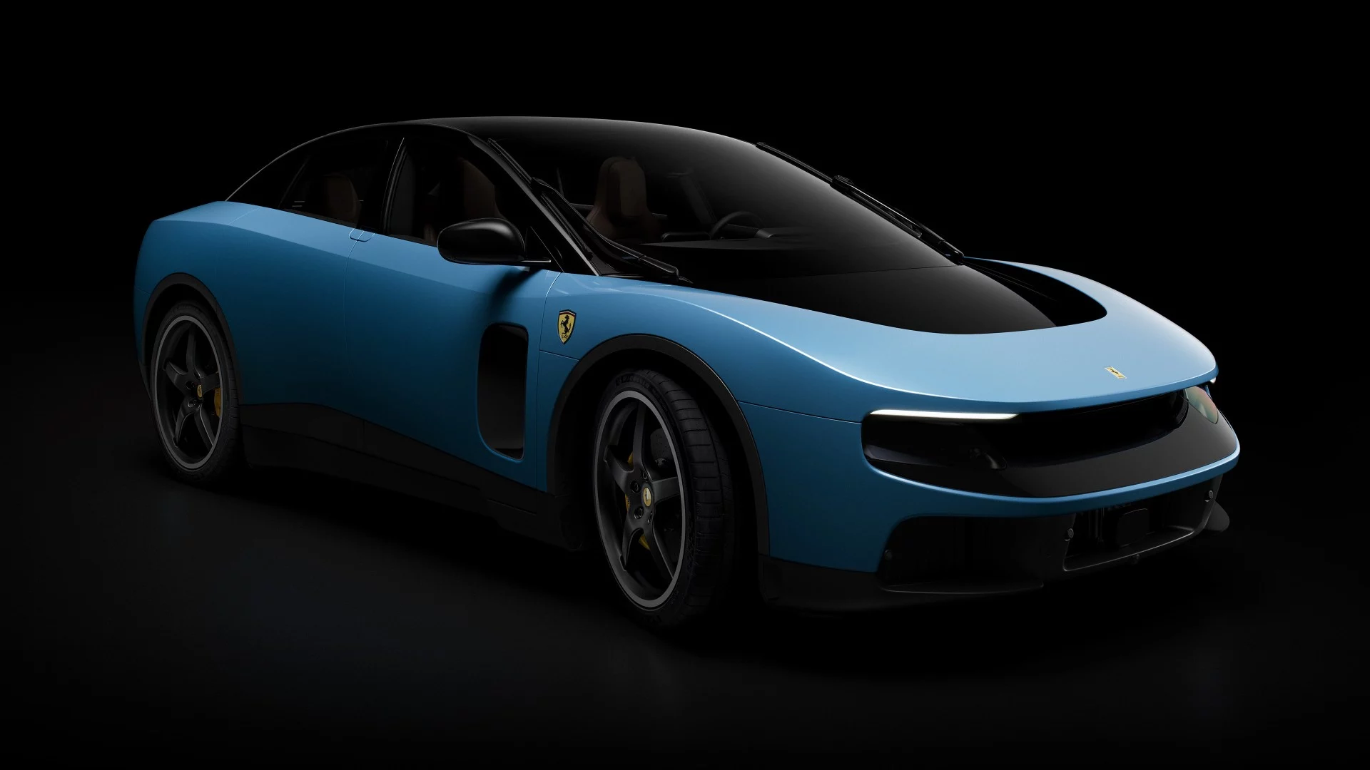 Rendu officiel de la Ferrari Luce